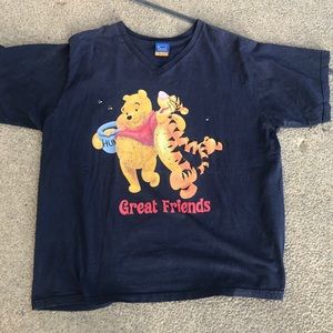 Vintage Pooh and tiger shirt